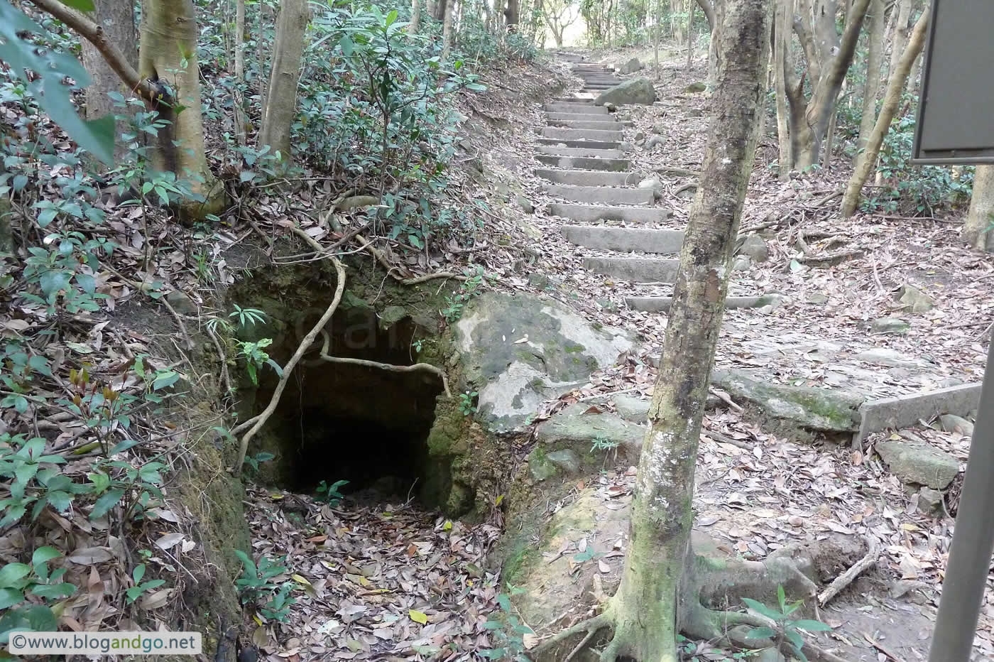 Maclehose Stage 5 - Japanese cave